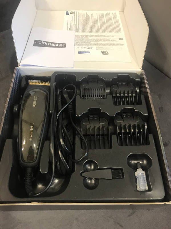 Машинка для стрижки Goldmaster Titanyum