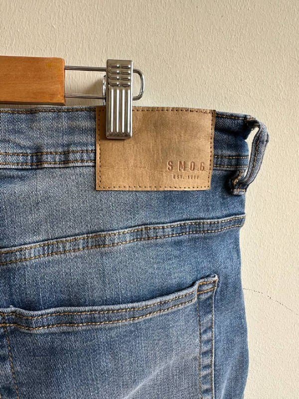 Мужские джинсовые шорты SMOG размер М 3