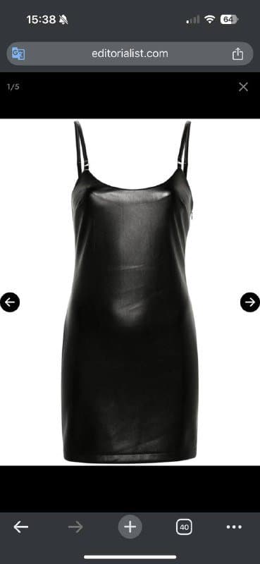 Платье Patrizia Pepe черное, размер s 2