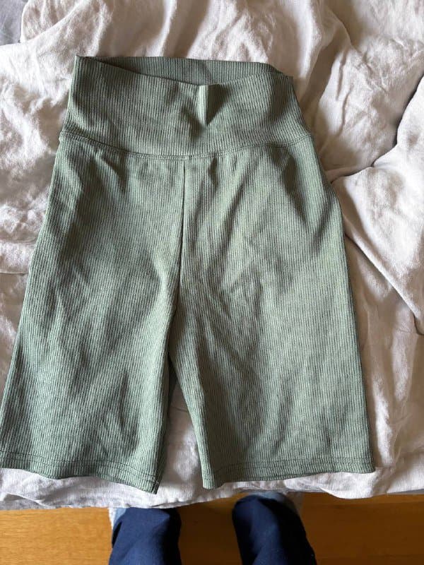 Велосипедки XS/S зеленые и синие 1