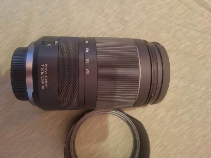 Canon RF 24-240mm f/4-6.3 IS ლინზა Advanced Bundle 4