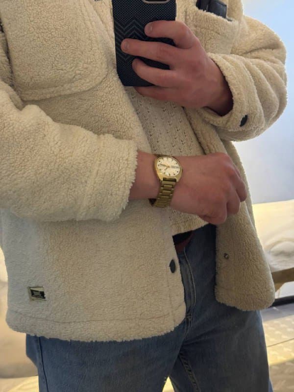 Часы винтаж Slava 2427 с автоподзаводом СССР 3