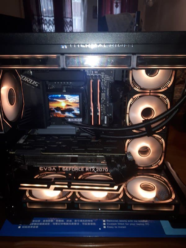 Игровой компьютер с монитором 27 дюймов