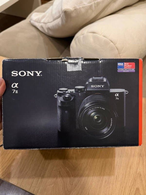 Камера Sony A 7II с ретро-объективом Helios-44mm 4