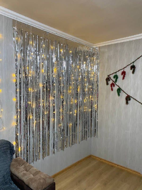 Гирлянда-штора светодиодная 3х3м