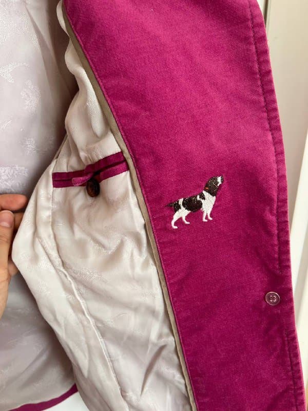 Бархатный пиджак L.L.Bean размер S 4