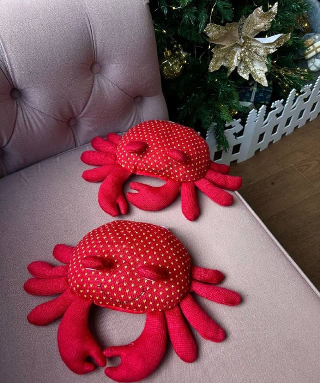 Игрушки-декор для салона машины, крабы