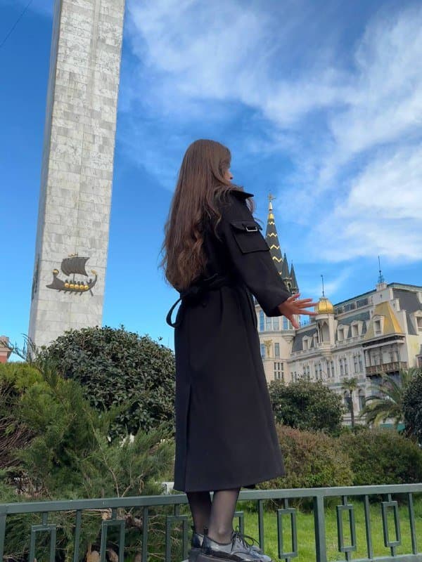 Пальто женское шерстяное размер S-M