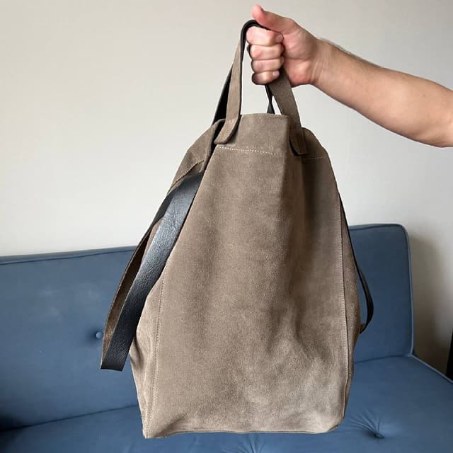 Кожаная сумка котомка Massimo Dutty