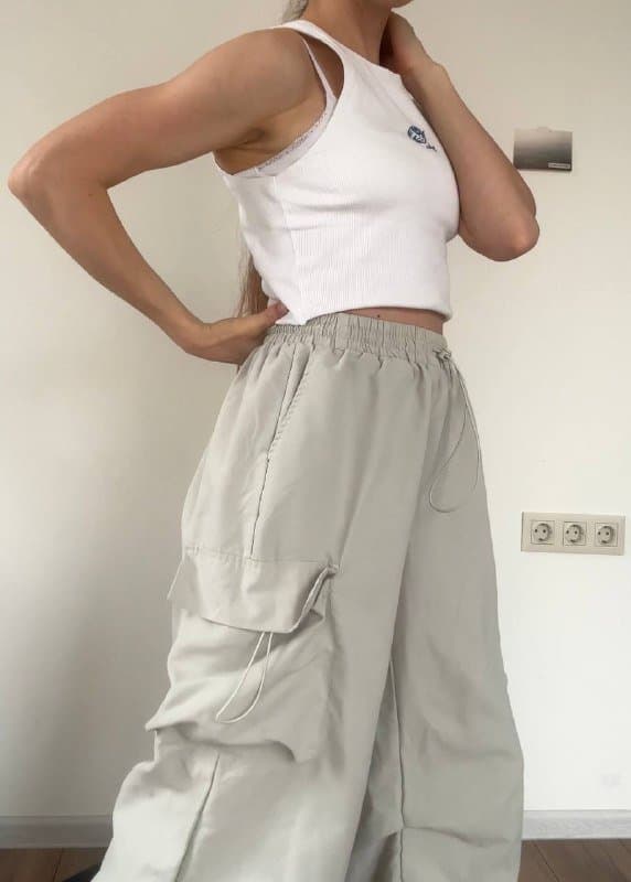 Кроссовки New balance, штаны для хайкинга, бежевые штаны 4