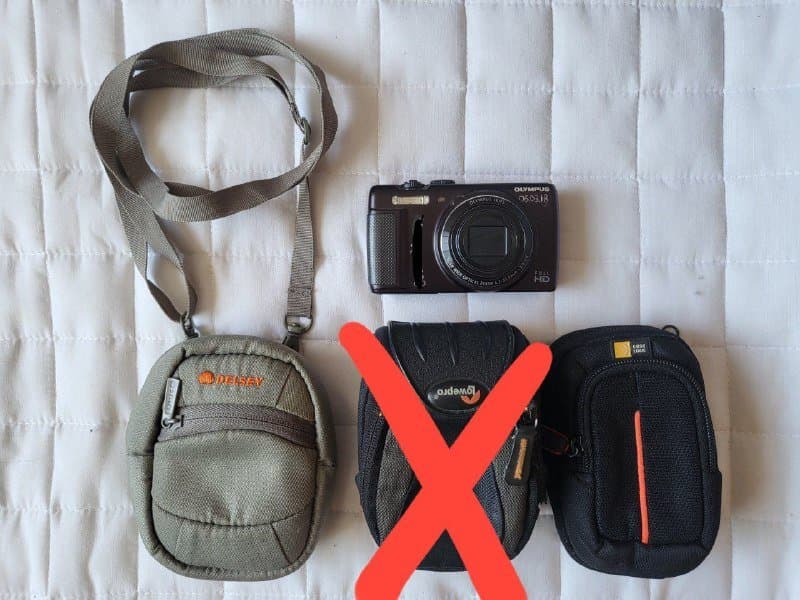 Сумка для маленькой цифровой камеры Delsey, CaseLogic 1