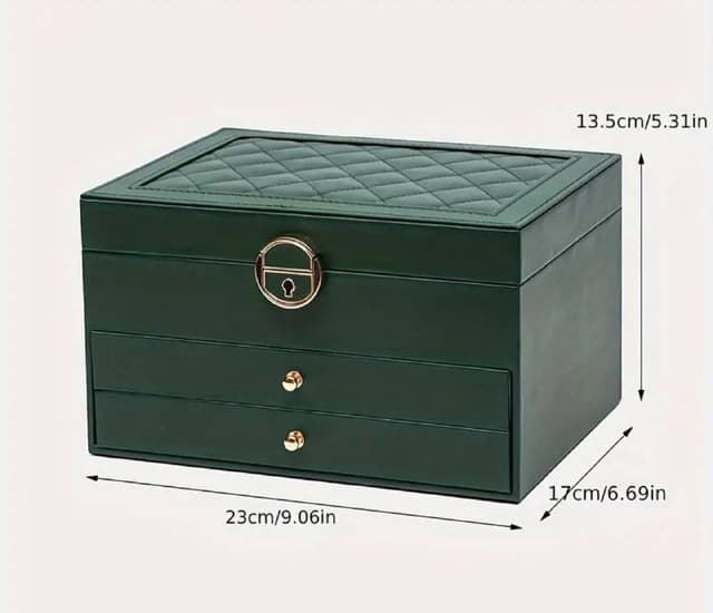 Шкатулка для украшений с замком и ключиком