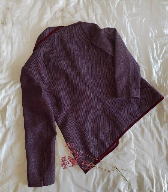 Кастомные штанишки размер М, Пиджак из шерсти Франция размер М 5