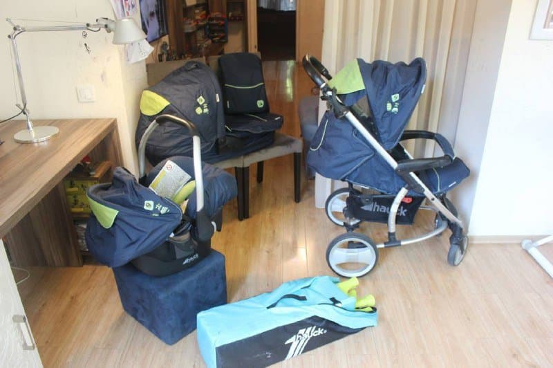 Полный комплект детских колясок Hauck 2