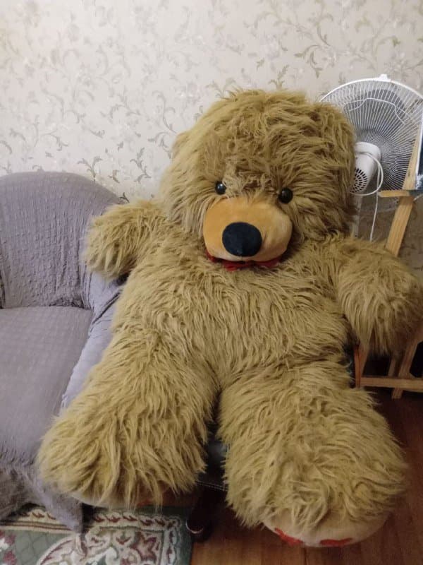 Большой плюшевый мишка