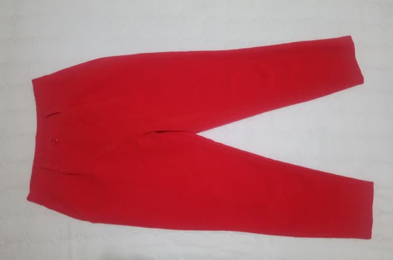 Женские брюки Gloria Jeans красные XS-S