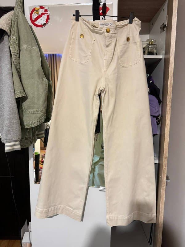 Stradivarius брюки, Zara джинсы, Koton брюки карго женские