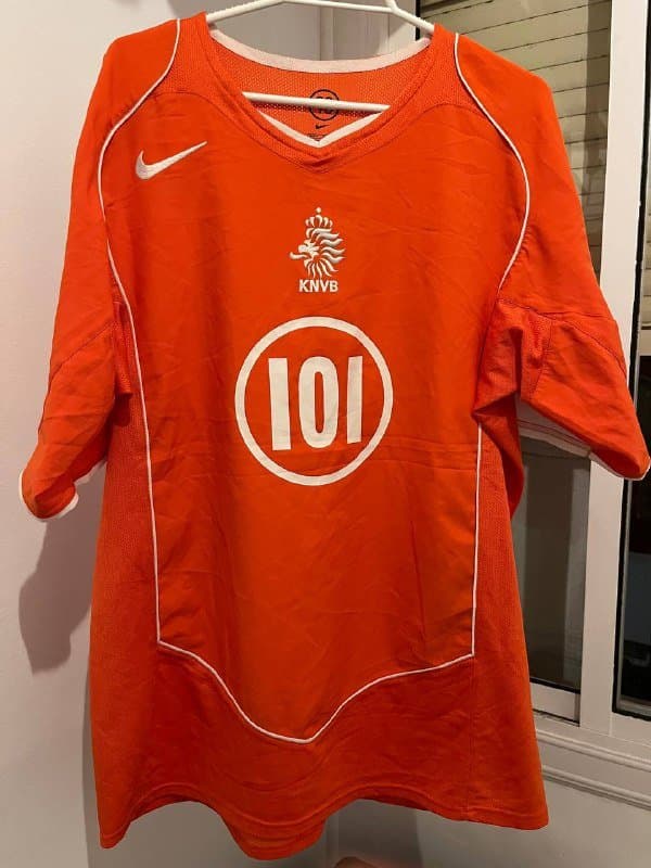 лимитированная футболка сборной Нидерландов Sky Radio M 1
