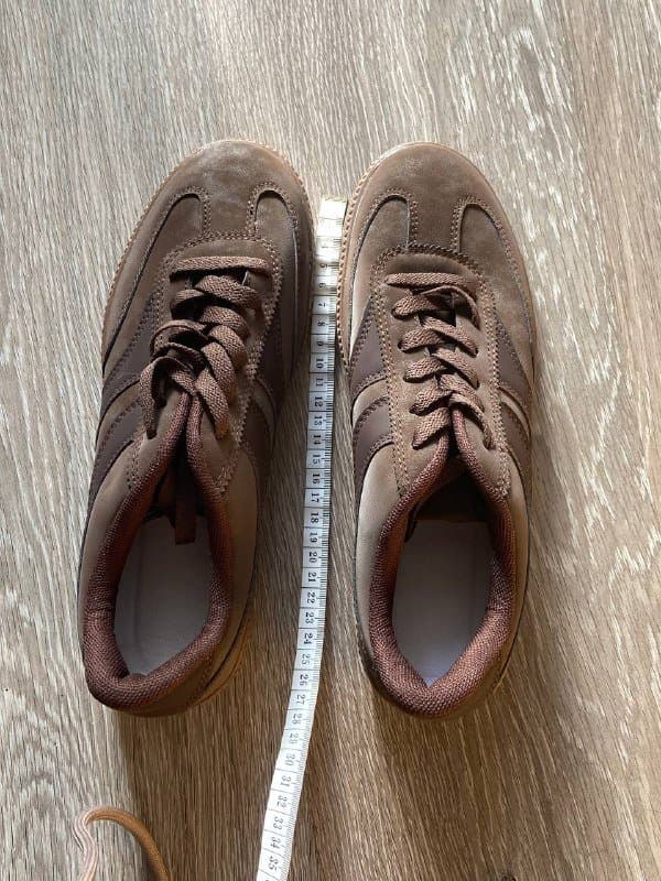 Легкие кеды коричневые мужские