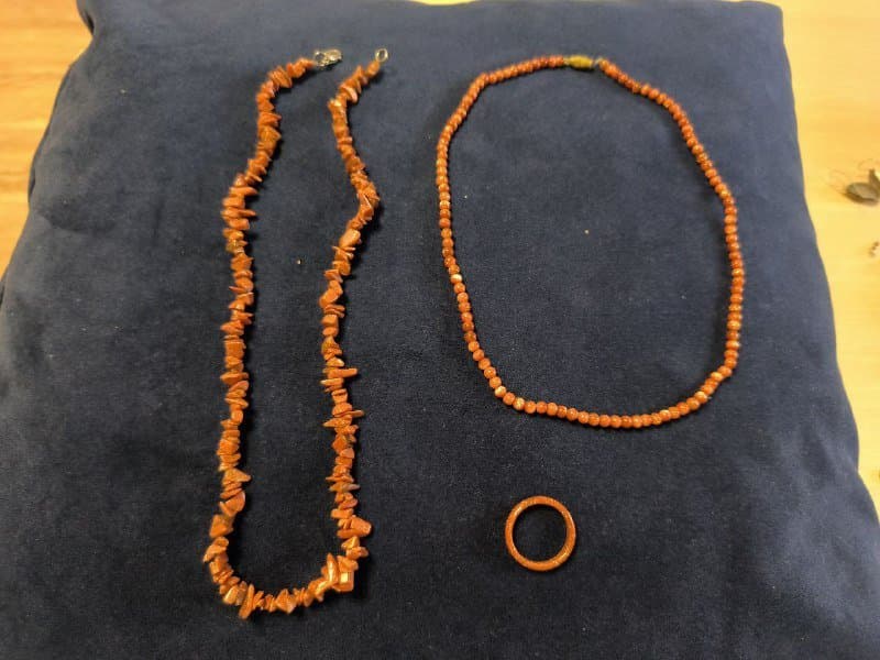 Кольцо с бирюзой и серьги серебро 925, бижутерия, бусы с кольцом из авантюрина 4