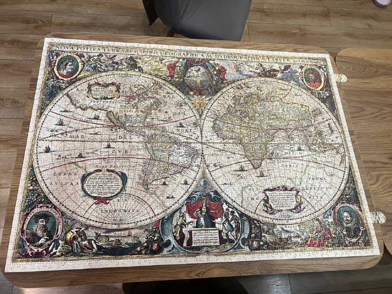 Пазл 2000 деталей, пазл 1500 деталей, миска для медленного кормления 2