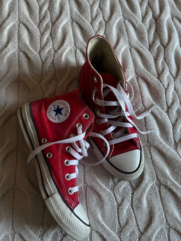 Красные кеды Converse 38 размер оригинал