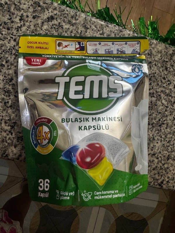 Капсулы для посудомоечной машины 36 штук