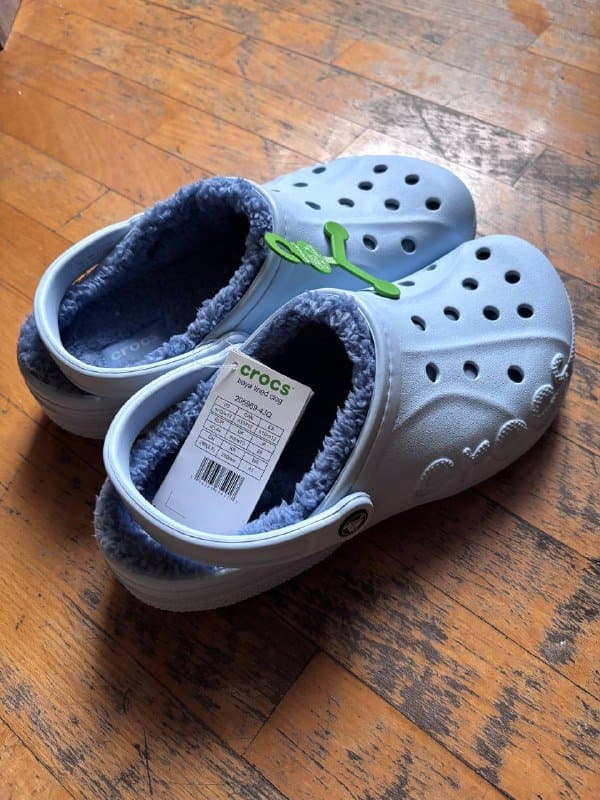 Crocs Baya lined clog на флисе размер m10,w12 1