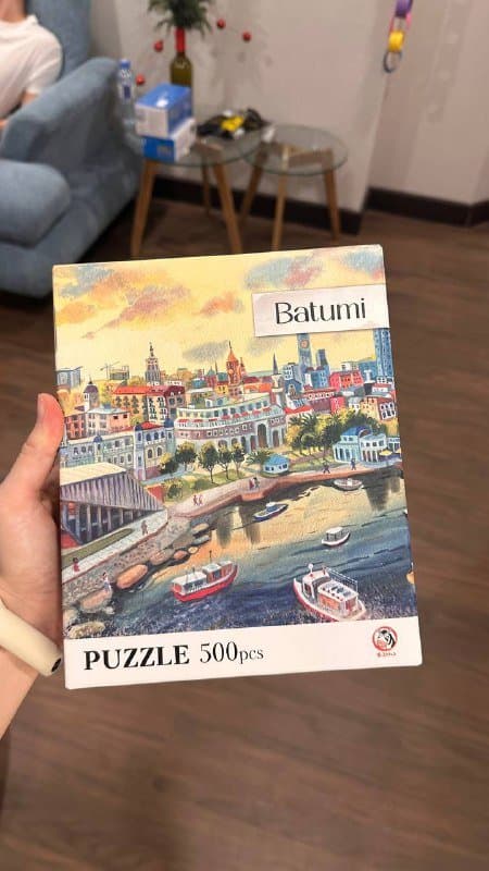 Платье женское, сумка женская, зонт, коврик, шарф, пазлы, термо носки, стельки грелки 7