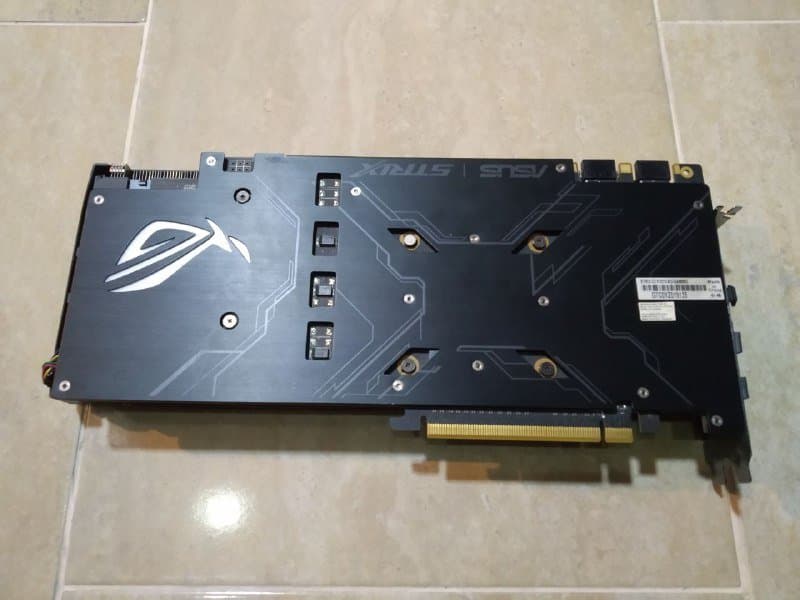 Видеокарта Asus ROG Strix GTX1070 8Gb 3