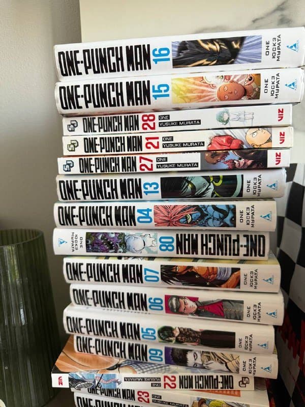 Манга One Punch Man тома 1-32 на русском и английском