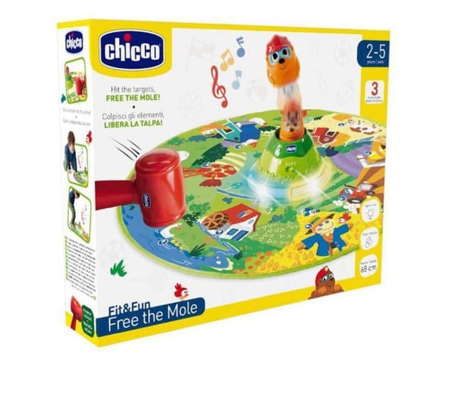 Интерактивный игровой коврик с кротом