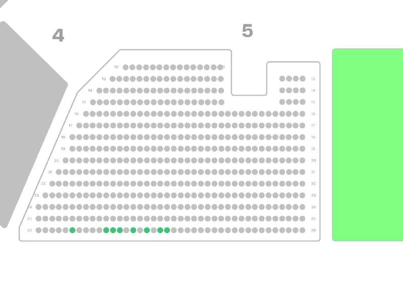 Билеты на концерт Тилля Линдеманна, Sector 5, Row 16, Places 28 и 29 5