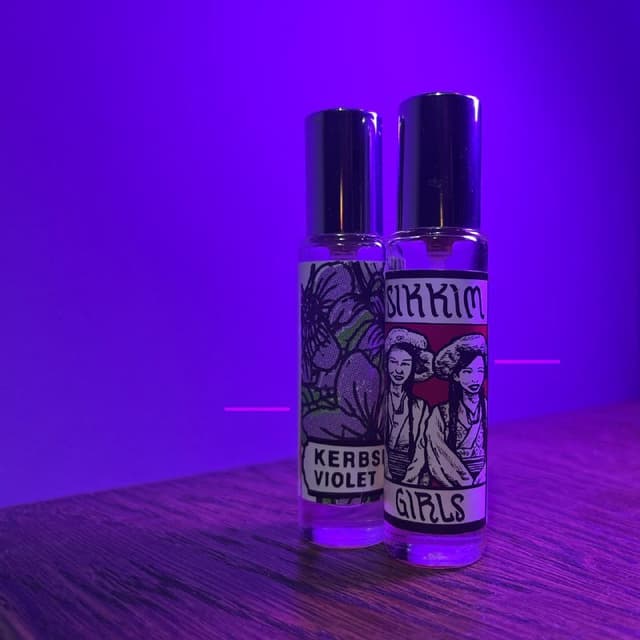 Lush Kerbside Violet винтажный коллекционный флакон аромат