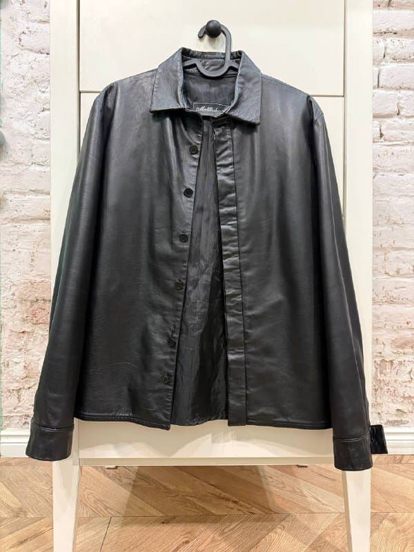 Кожаная рубашка, кожаный плащ 1