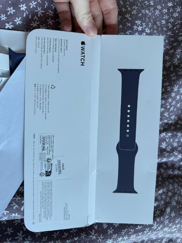 Фиолетовый Apple Watch браслет ремешок 46 мм M L 2