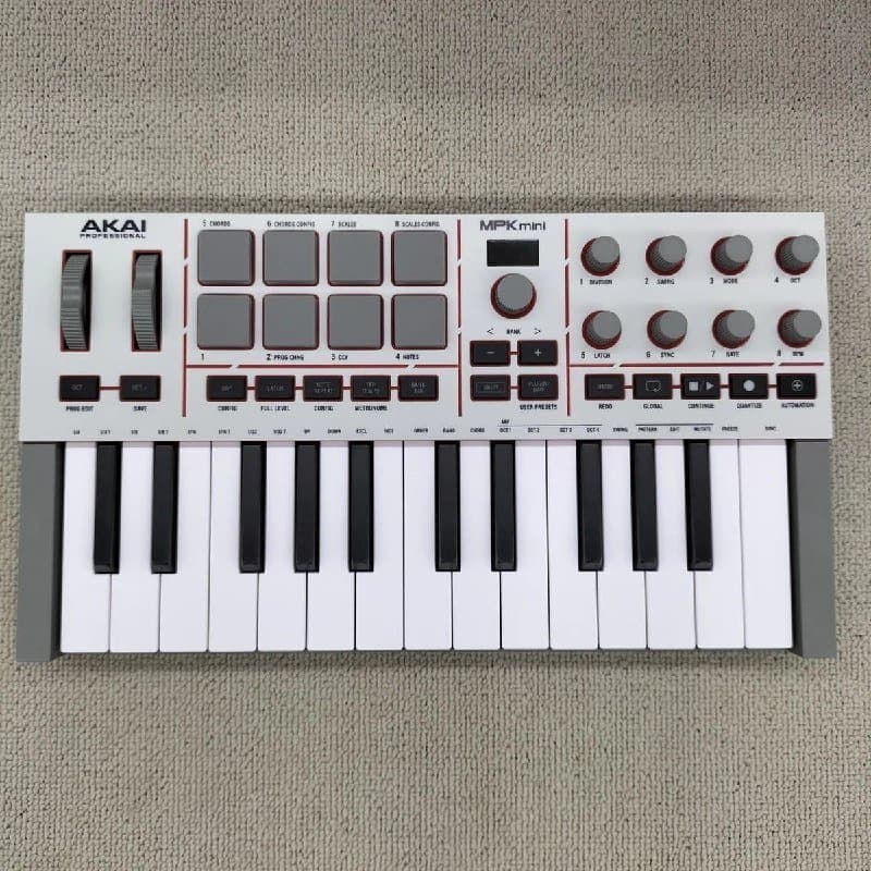 Akai Mpk mini 4 midi контроллер 1