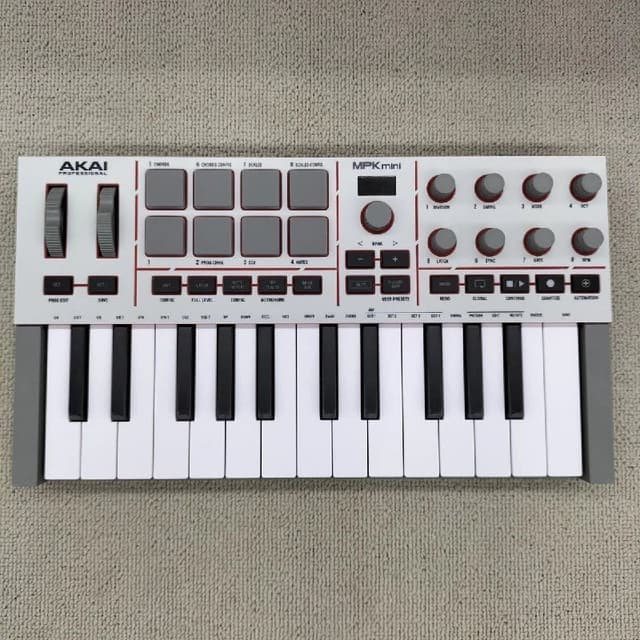 Akai Mpk mini 4 midi контроллер