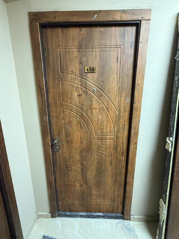 Железные двери темный дуб 2200x960 мм и 90x215 см 3