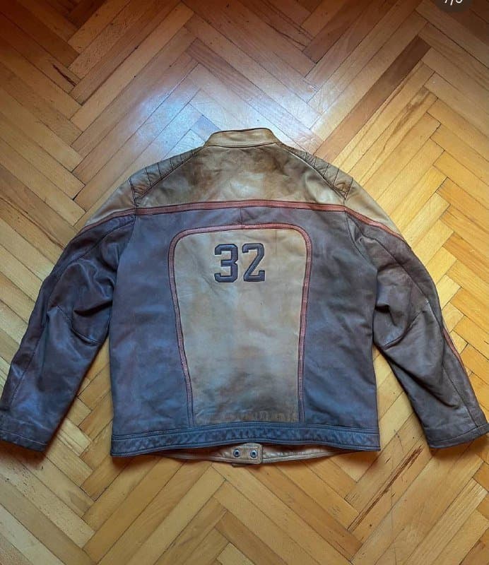 Мужская кожаная куртка