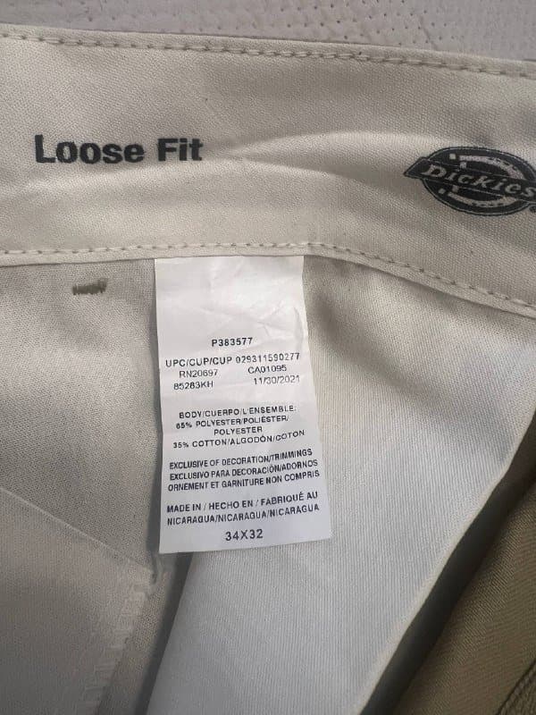 Брюки Dickies Double Knee Loose Fit Desert 34х32 4
