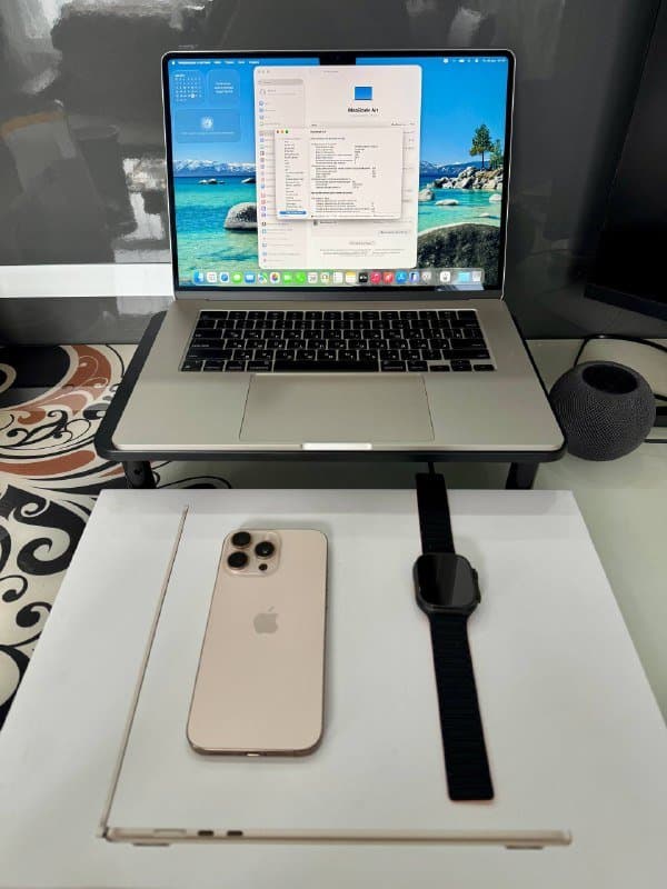 iPhone 16 pro max 256, MacBook Air 15 M2 8/256gb, Apple Watch Ultra 2 49mm