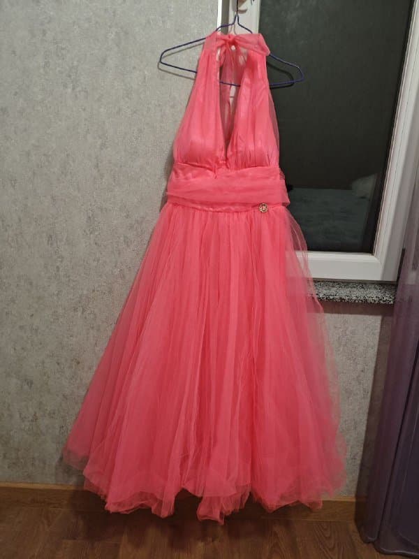 Розовое платье, детское белое платье