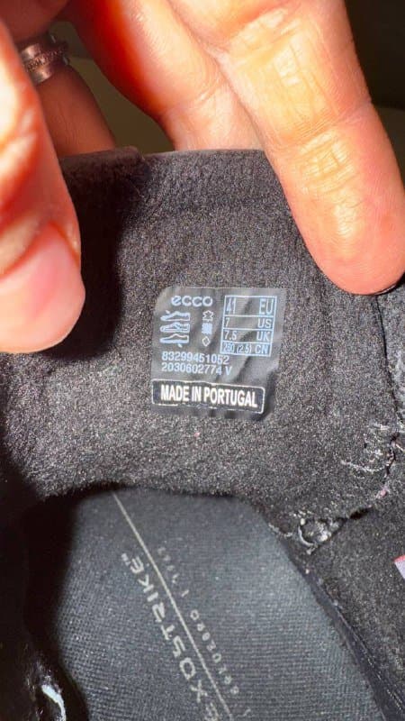 Мужские сапоги ECCO 41 размер 5