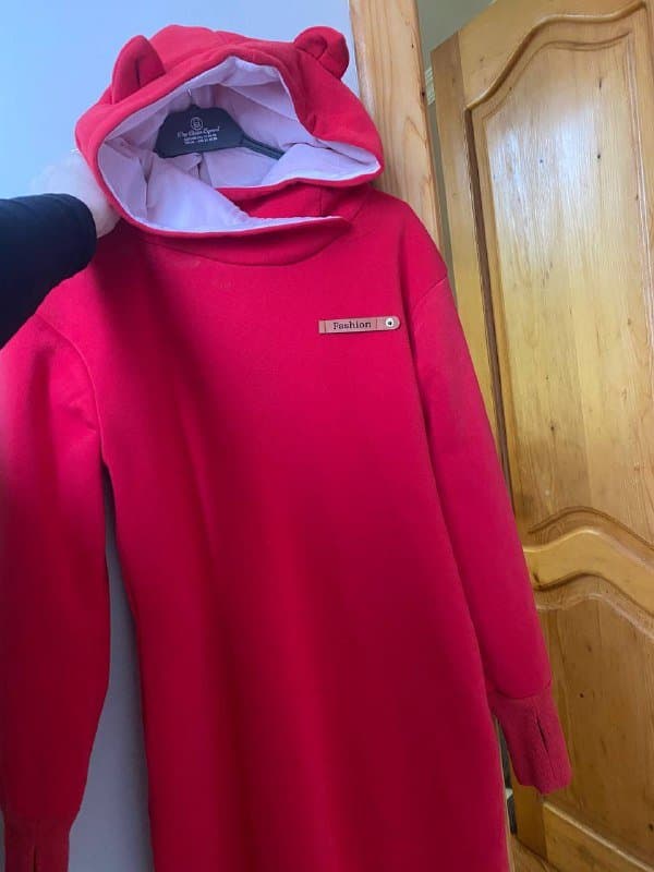 Платья теплое, лапша, винтаж, кофта двунитка