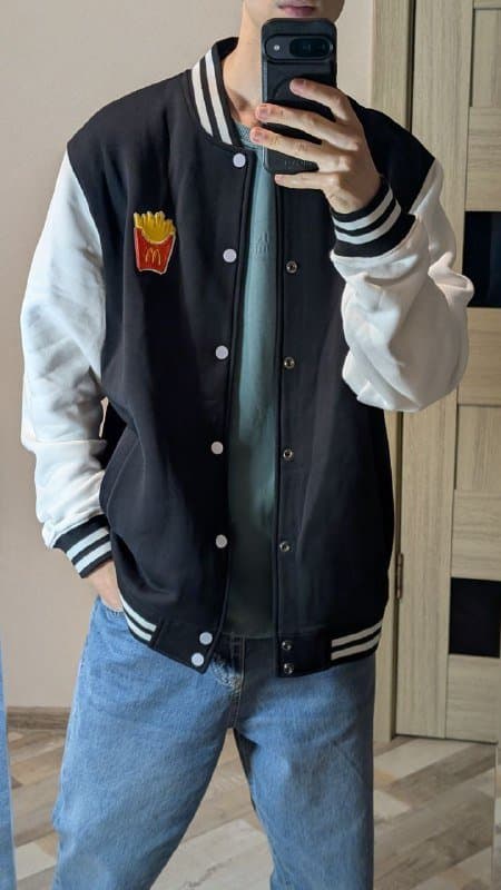 Куртка-бомбер Макдоналдс новая XL 1