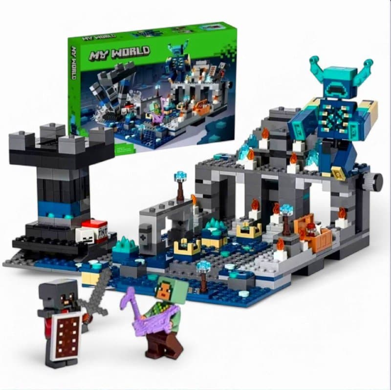 Lego Minecraft наборы The deep dark battle, Armory, Axolotl house, Mushroom house, Pumpkin farm, Santa’s Sleigh 1