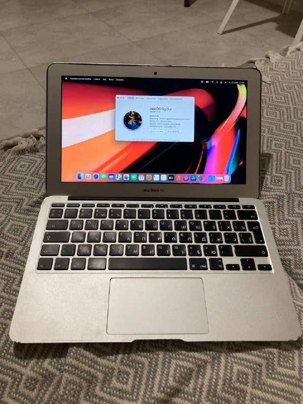 MacBook Air 11" A1465, Intel Core i7, 8 ГБ, SSD 512 ГБ