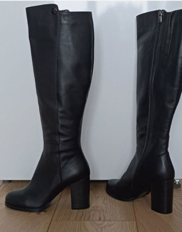 Сапоги новые натуральная кожа Турция р-р 36 35