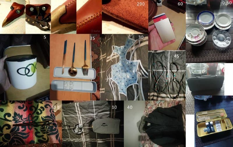 Футляр Elonbo, картхолдер, шлейка и поводок для кошек, куртка, столовый набор, попона, клавиатура, компрессионный мешок, палочки, чаши, тарелочки, книги 1